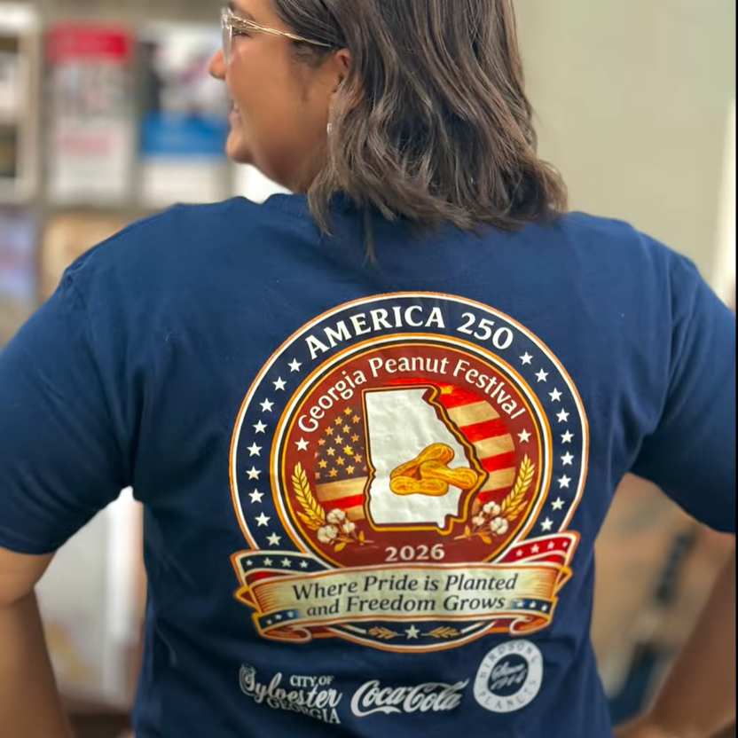 Official 2026 Georgia Peanut Festival T-shirt